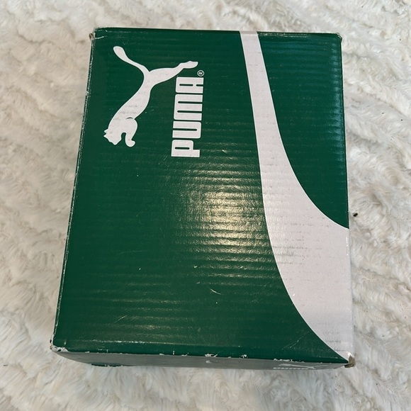 Puma Suede Classic Red Mono Gold Infant Children’s Size 6C US new in box unisex - Picture 9 of 11